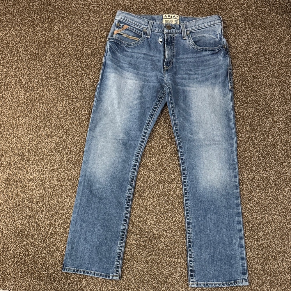 Ariat Men's Classic Blue Straight Jeans